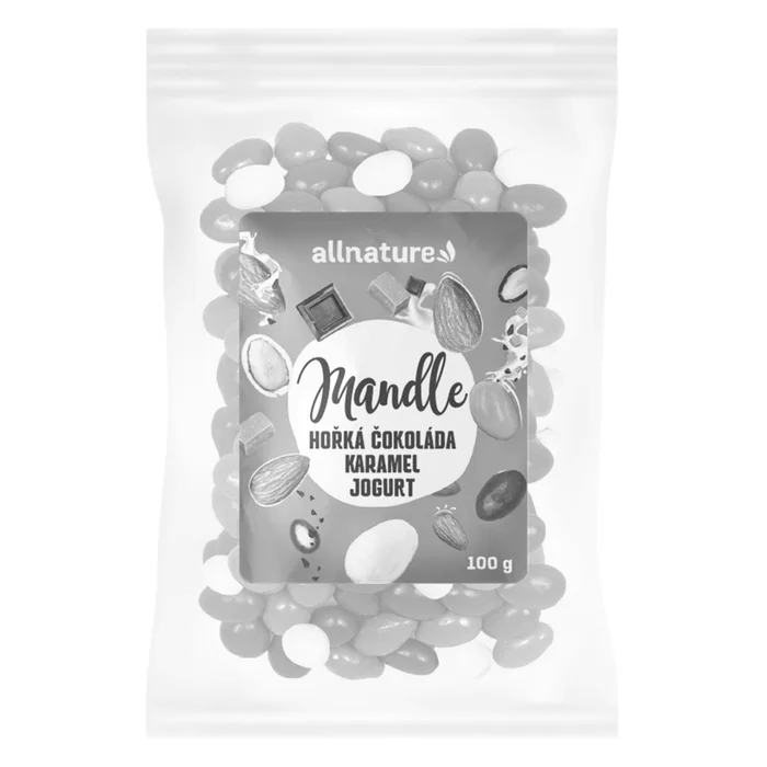 Allnature Mandle tříbarevné 100g